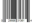 Barcode Image for UPC code 029986313614