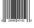 Barcode Image for UPC code 029986401526