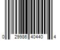 Barcode Image for UPC code 029986404404