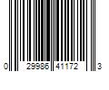 Barcode Image for UPC code 029986411723