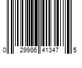 Barcode Image for UPC code 029986413475