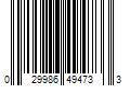 Barcode Image for UPC code 029986494733