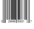 Barcode Image for UPC code 029986508317