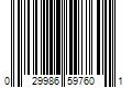 Barcode Image for UPC code 029986597601