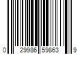 Barcode Image for UPC code 029986598639