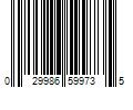 Barcode Image for UPC code 029986599735