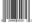 Barcode Image for UPC code 029986600813