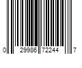 Barcode Image for UPC code 029986722447