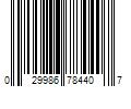 Barcode Image for UPC code 029986784407