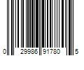 Barcode Image for UPC code 029986917805