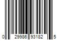 Barcode Image for UPC code 029986931825