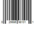 Barcode Image for UPC code 029986981011