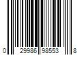 Barcode Image for UPC code 029986985538