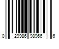 Barcode Image for UPC code 029986989666