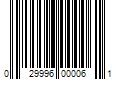 Barcode Image for UPC code 029996000061