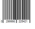 Barcode Image for UPC code 0299998225421