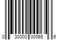 Barcode Image for UPC code 030000000656