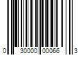 Barcode Image for UPC code 030000000663