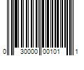 Barcode Image for UPC code 030000001011