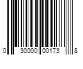 Barcode Image for UPC code 030000001738