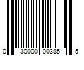 Barcode Image for UPC code 030000003855