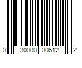 Barcode Image for UPC code 030000006122