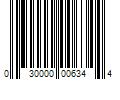 Barcode Image for UPC code 030000006344