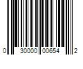 Barcode Image for UPC code 030000006542