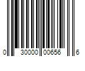 Barcode Image for UPC code 030000006566