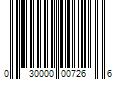 Barcode Image for UPC code 030000007266