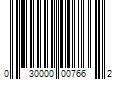 Barcode Image for UPC code 030000007662