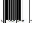 Barcode Image for UPC code 030000007877