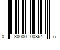 Barcode Image for UPC code 030000008645