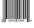 Barcode Image for UPC code 030000008904