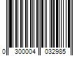 Barcode Image for UPC code 0300004032985