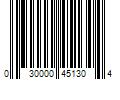 Barcode Image for UPC code 030000451304