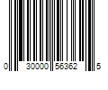 Barcode Image for UPC code 030000563625