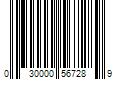 Barcode Image for UPC code 030000567289