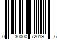 Barcode Image for UPC code 030000720196