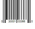 Barcode Image for UPC code 030001033660