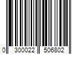 Barcode Image for UPC code 0300022506802