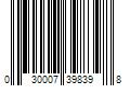 Barcode Image for UPC code 030007398398