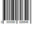 Barcode Image for UPC code 0300080826546