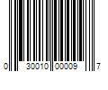 Barcode Image for UPC code 030010000097