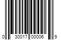 Barcode Image for UPC code 030017000069