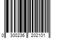 Barcode Image for UPC code 0300236202101