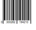 Barcode Image for UPC code 0300262194210