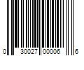 Barcode Image for UPC code 030027000066