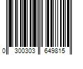 Barcode Image for UPC code 0300303649815