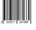 Barcode Image for UPC code 0300311081669